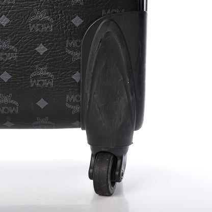 MCM Visetos Small Traveler Trolley Whelled Suitcase Black 15 of 21