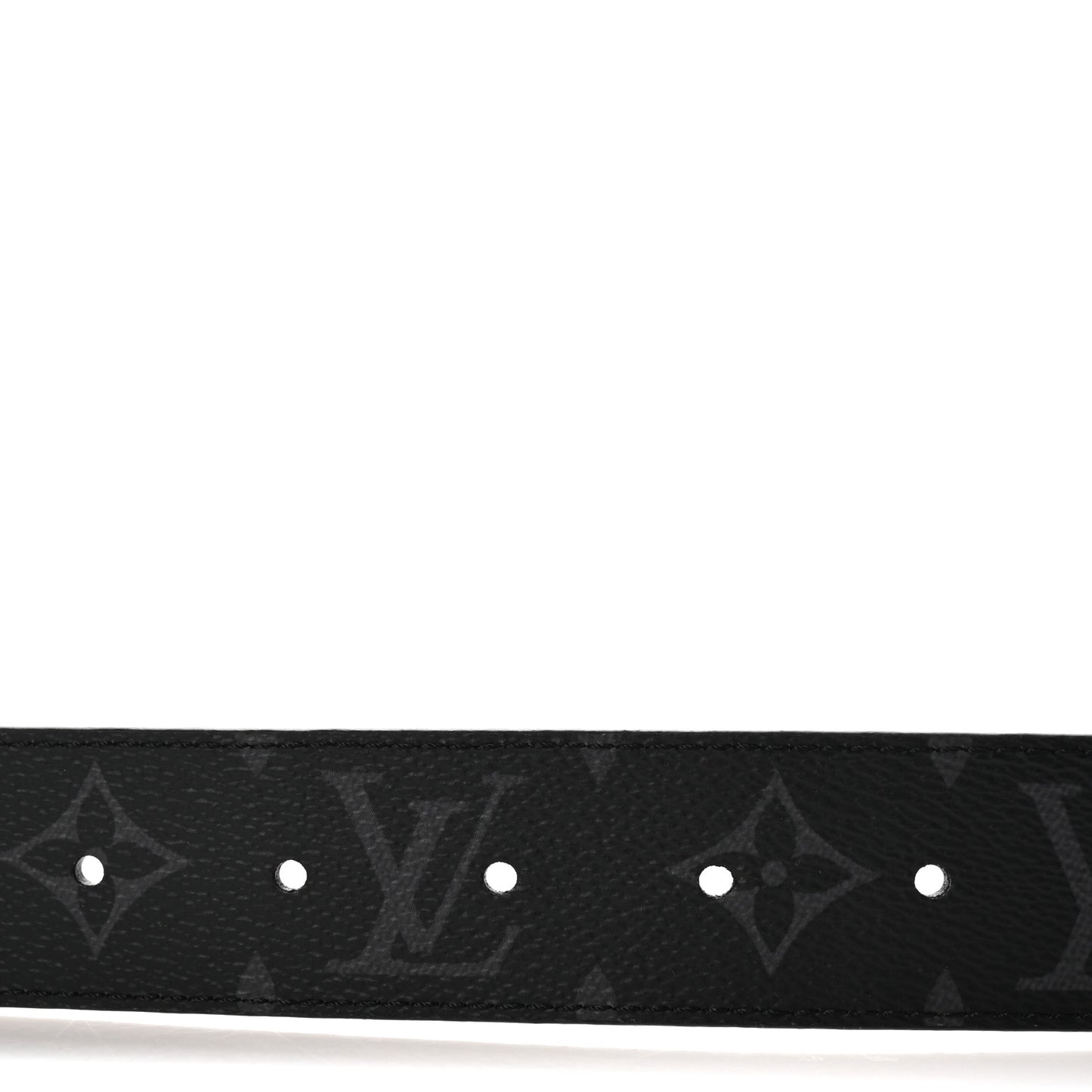 Calfskin Monogram Eclipse 35mm LV Initiales Reversible Belt 90 36