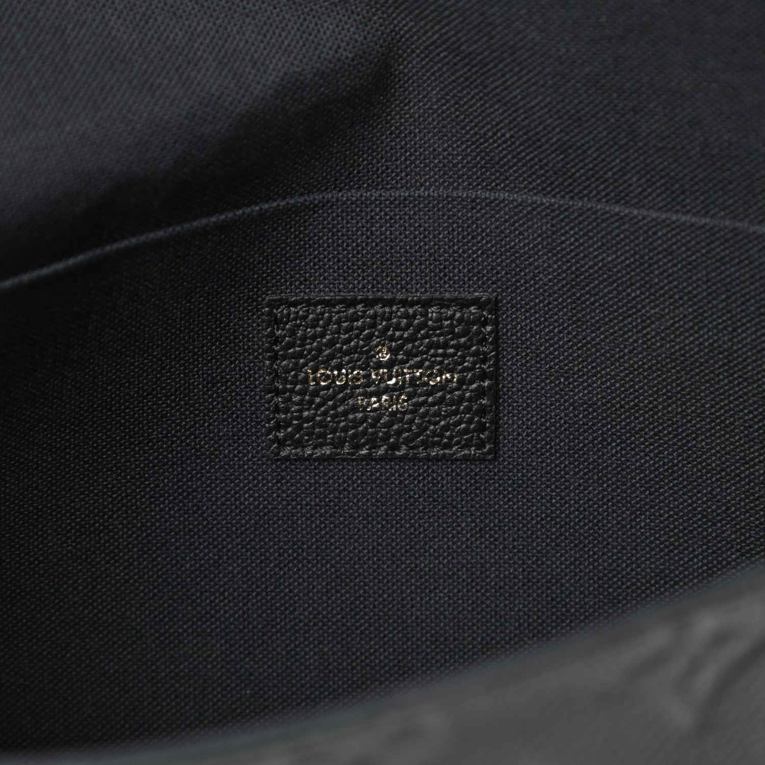 Louis Vuitton Empreinte Pochette Felicie Chain Wallet Black 8 of 16