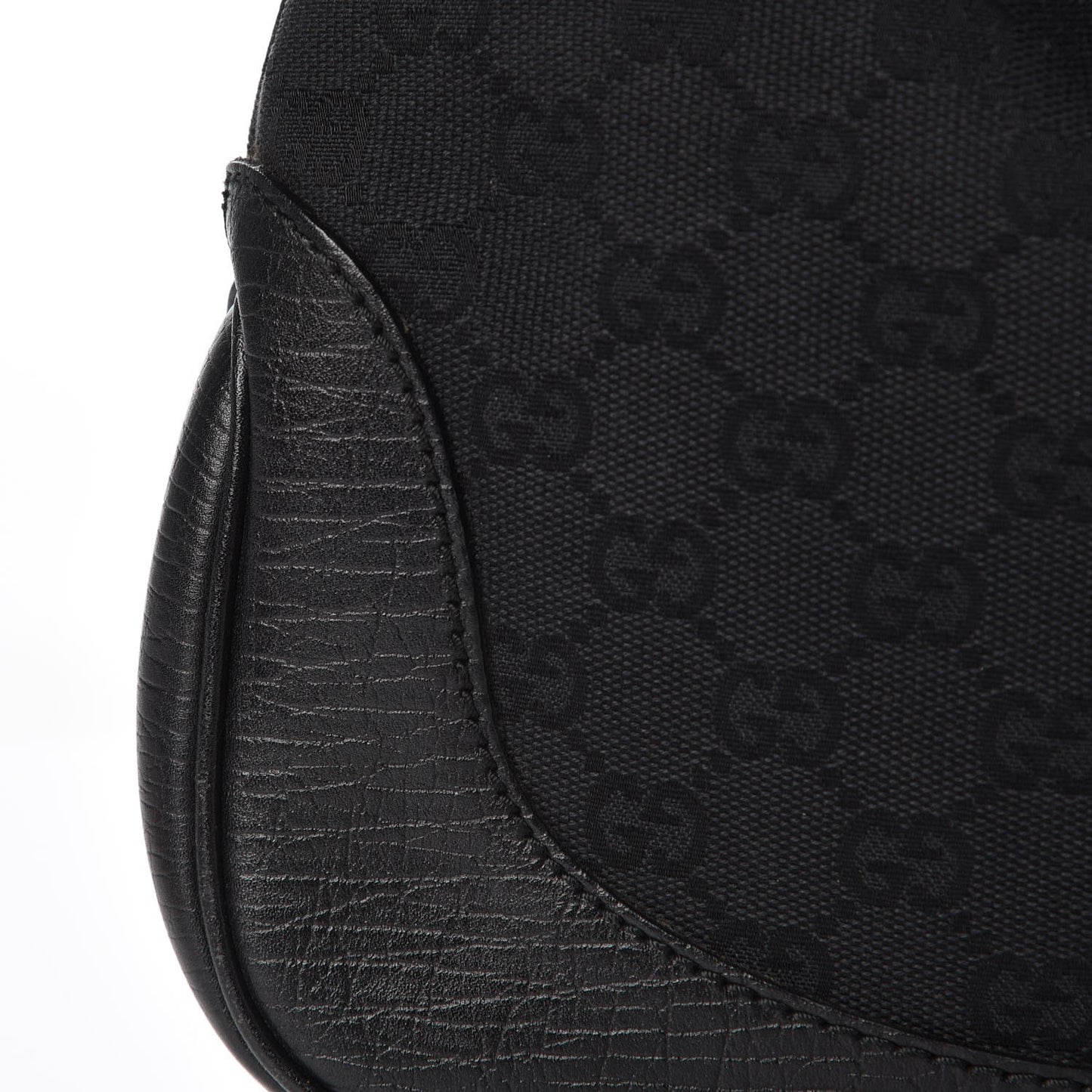 Monogram Small Jackie O Hobo Black