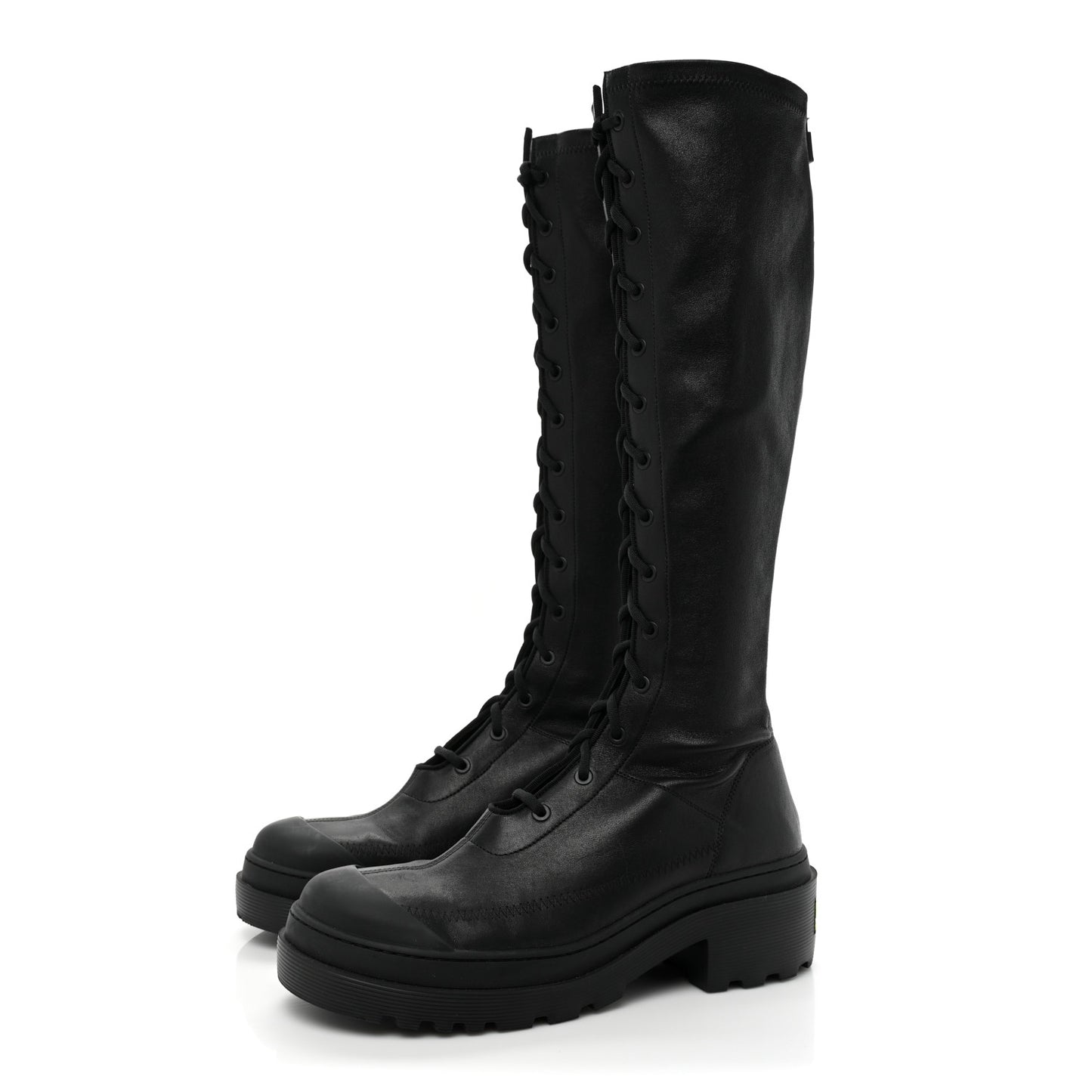 Nappa Stretch Dior Arcade High Boots 41 Black