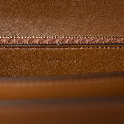 Celine Box Calfskin Medium Classic Box Flap Bag Camel 7 of 18