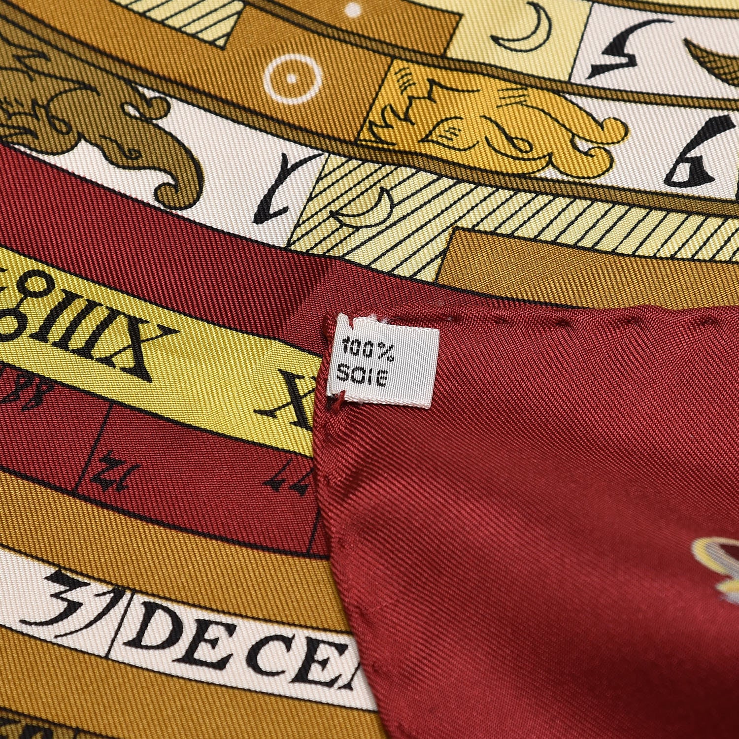Hermes Silk Carre Astrologie Scarf 90 3 of 5