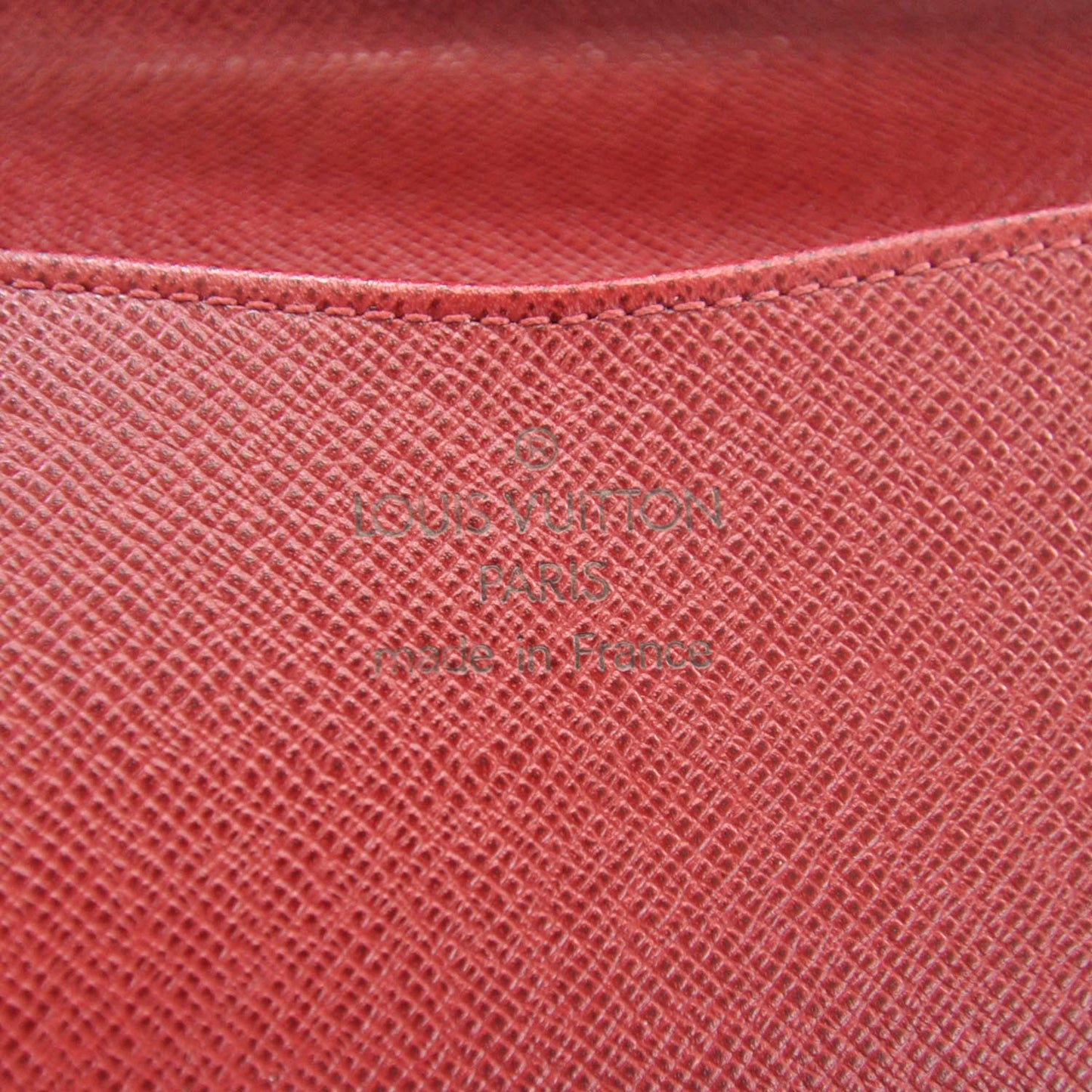 Monogram Josephine Wallet Red