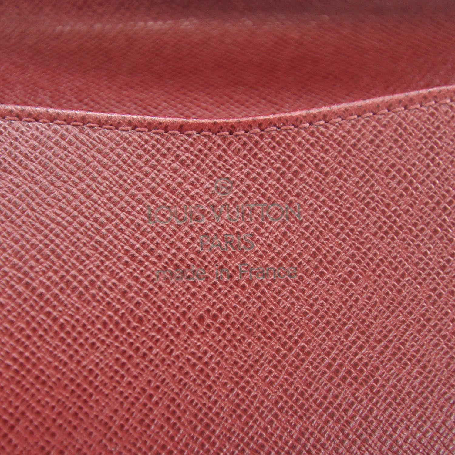Louis Vuitton Monogram Josephine Wallet Red 6 of 7
