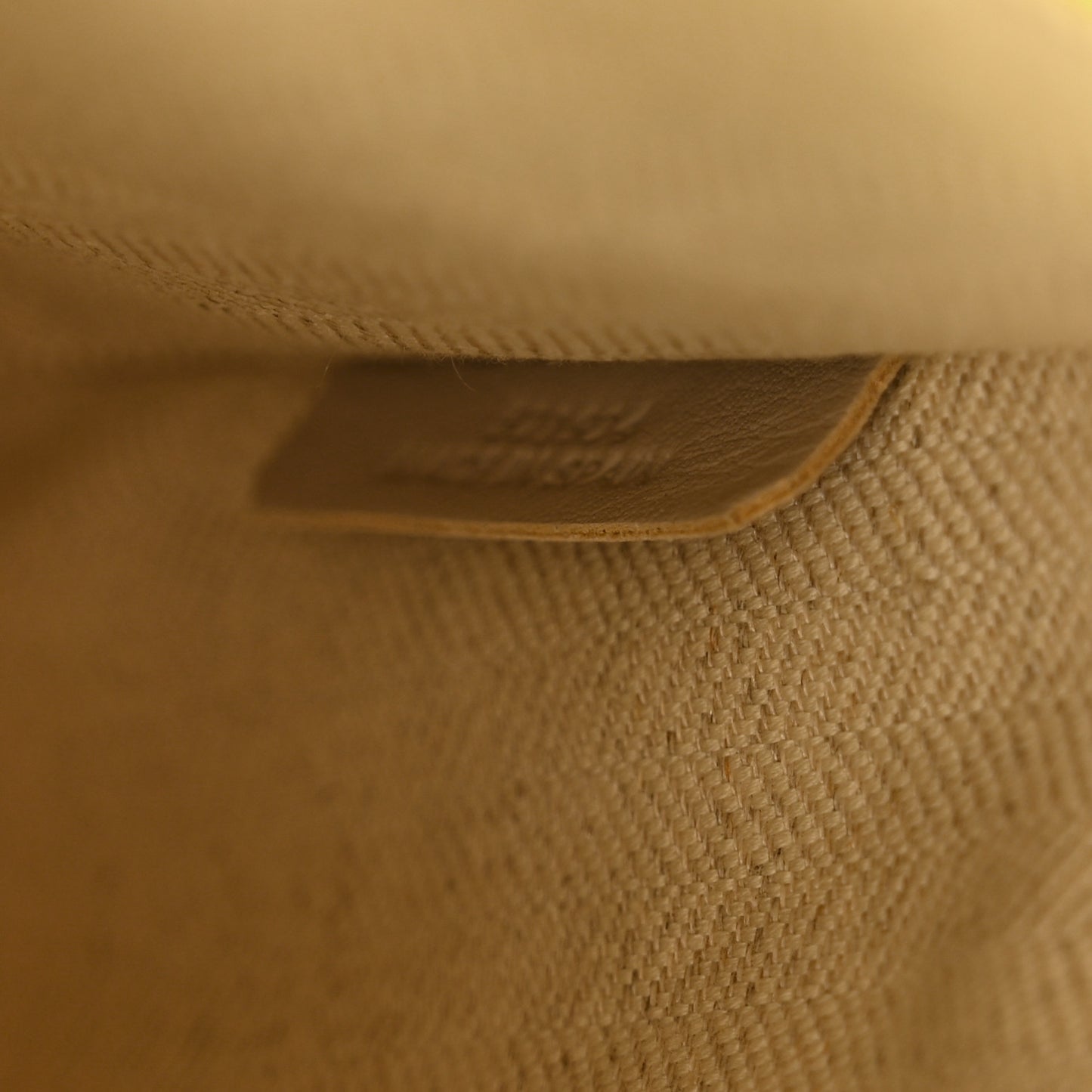 Calfskin Embossed Repeat T Pouch Lemon