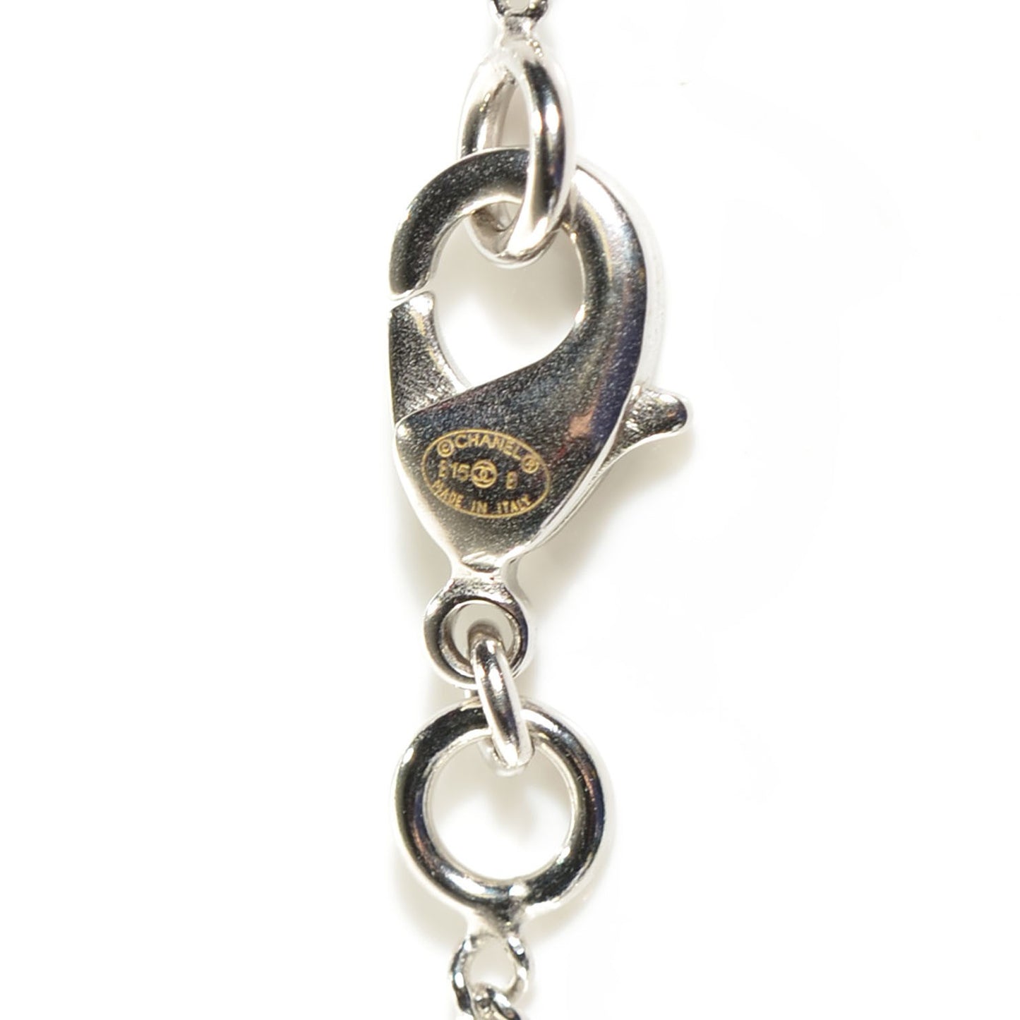 CC Pendant Necklace Silver