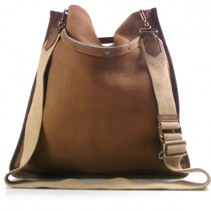 Burberry PRORSUM Leather Explorer Messenger Bag Tan S/S 1 of 10