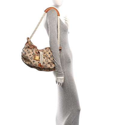 Louis Vuitton Canvas Monogram Cruise Bulles MM Natural 2 of 10