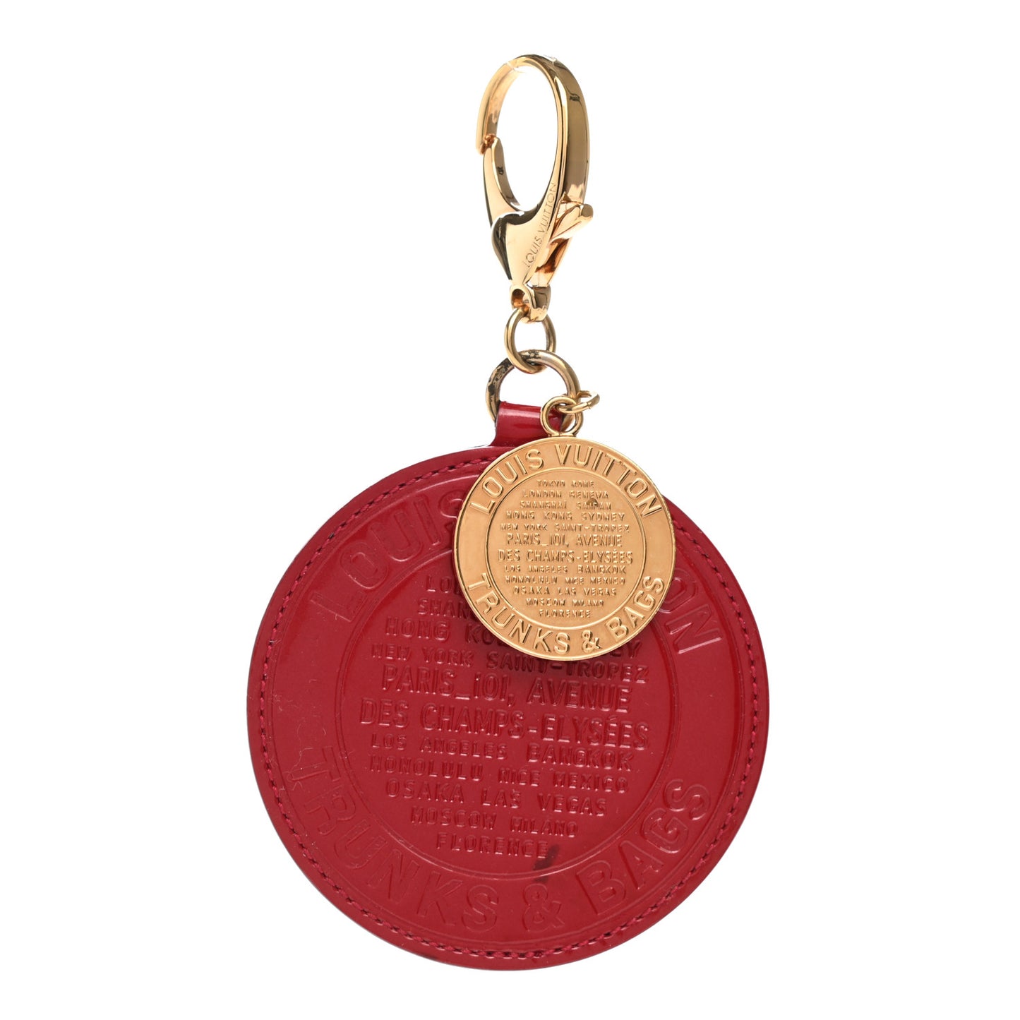 Vernis Trunks and Bags Bag Charm Pomme d'Amour
