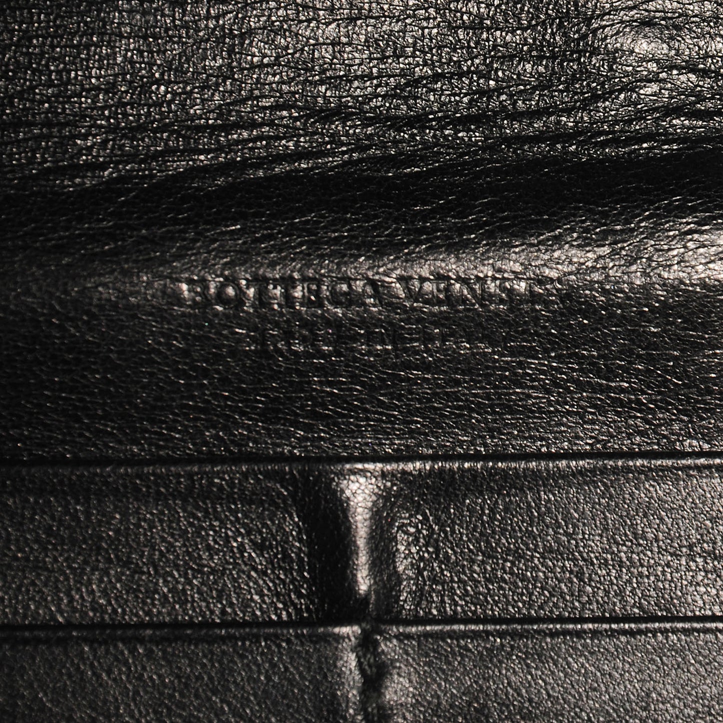 Nappa Intrecciato Double Zip Clutch Wallet Nero Black