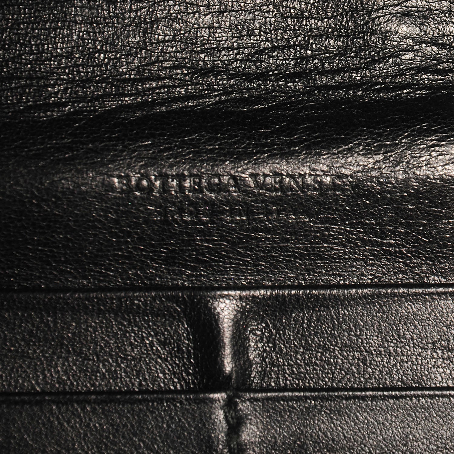 Bottega Veneta Nappa Intrecciato Double Zip Clutch Wallet Nero Black 4 of 6