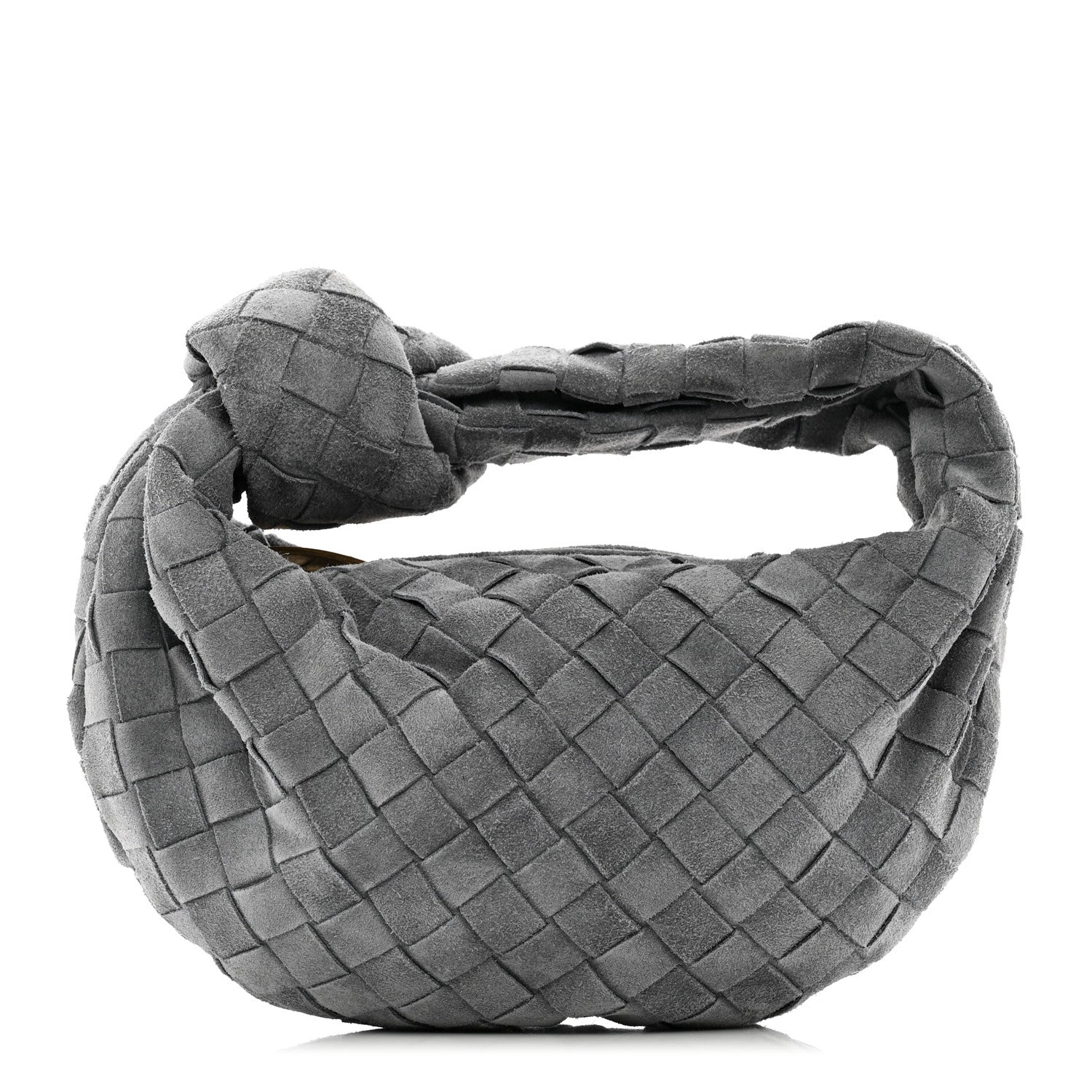 Bottega Veneta Suede Intrecciato Mini Jodie Thunder 1 of 10