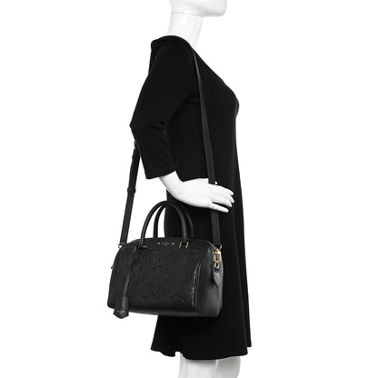 Louis Vuitton Empreinte Speedy Bandouliere 25 NM Black 2 of 10