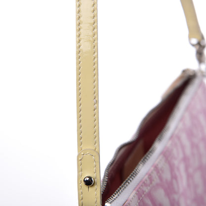 Christian Dior Monogram Mini Saddle Pochette Pink 11 of 14