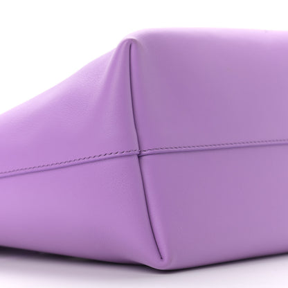 Tom Ford Calfskin Perforated Mini Logo Tote Purple 8 of 9