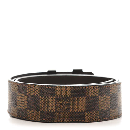 Louis Vuitton Damier Ebene 40mm LV Initiales Belt 95 38 2 of 8