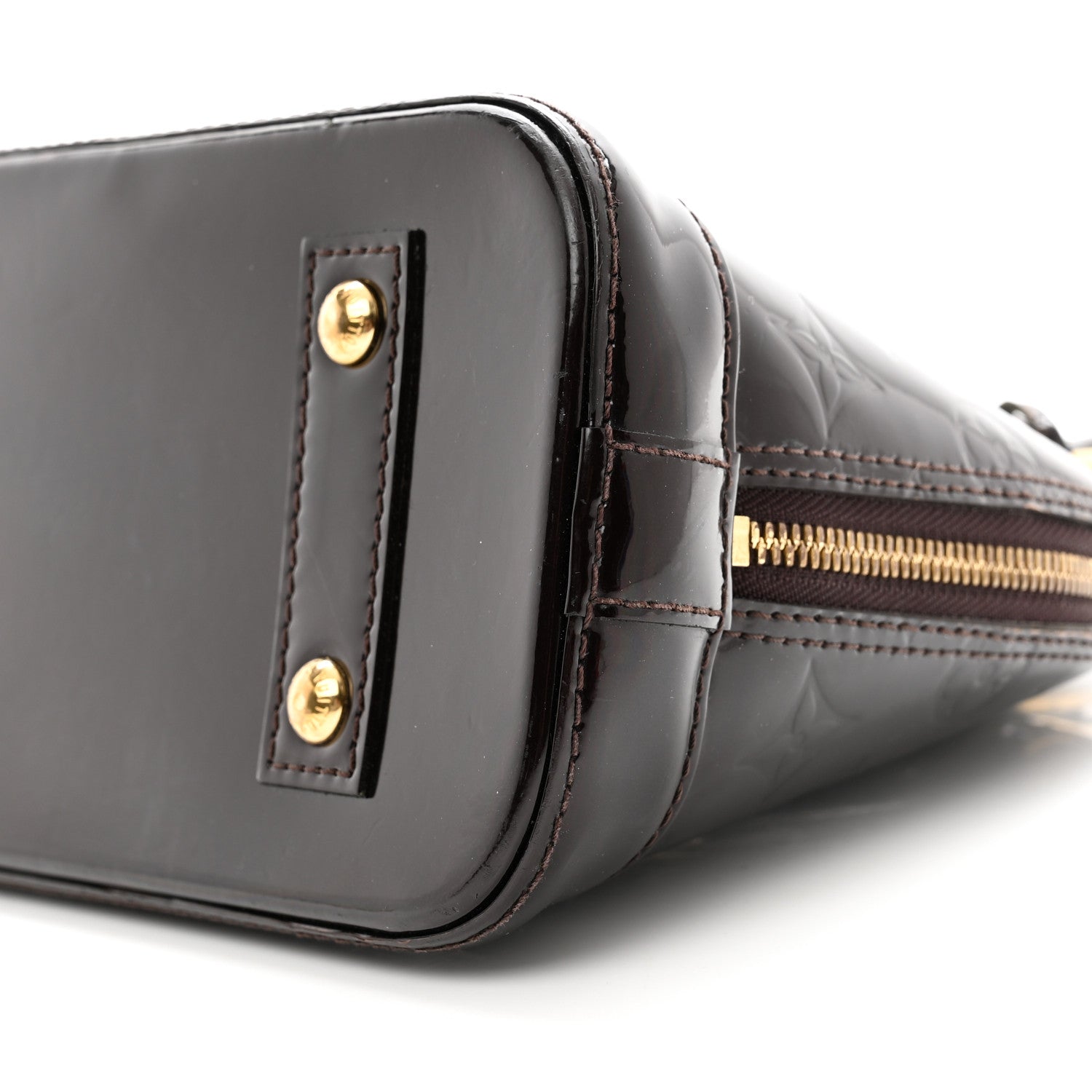 Louis Vuitton Vernis Alma BB Amarante 9 of 9