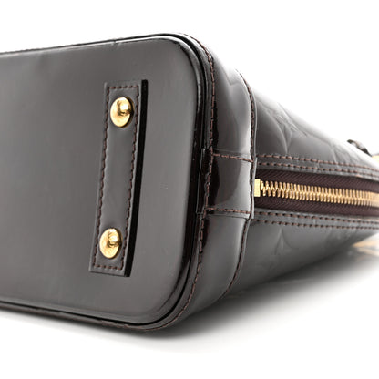 Louis Vuitton Vernis Alma BB Amarante 9 of 9