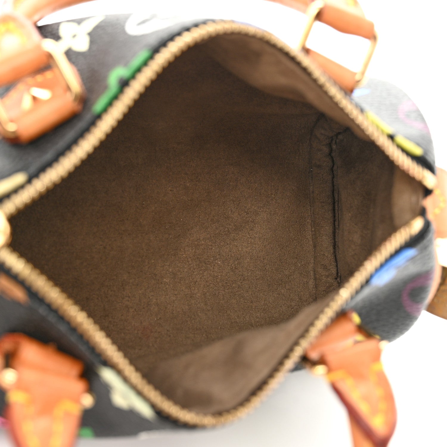 Louis Vuitton Monogram Multicolor Mini Sac HL Speedy Black 5 of 10