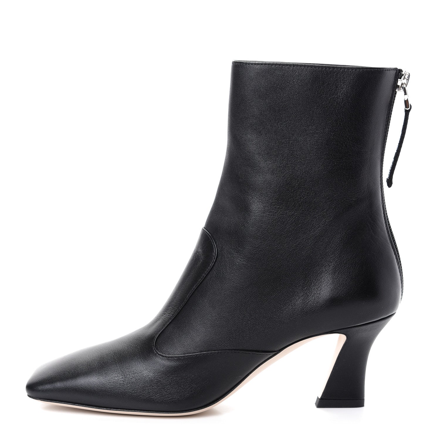 Fendi Lambskin FFreedom Ankle Boots 35.5 Black 1 of 10