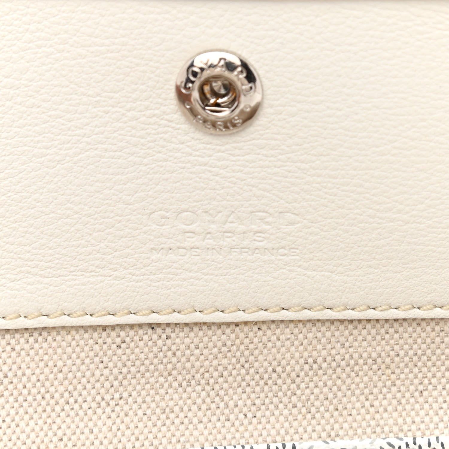 Goyard Goyardine Reversible Anjou GM White 8 of 20