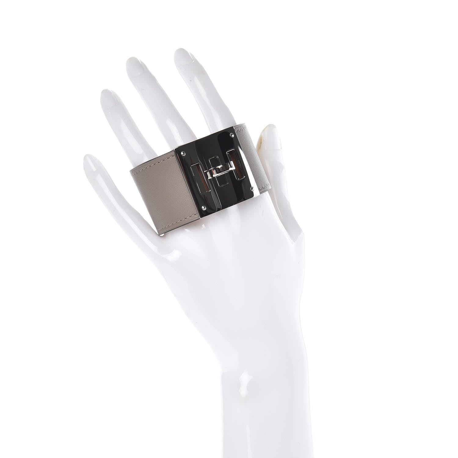 Hermes Swift Kelly Dog Bracelet T2 Gris Asphalte 3 of 8