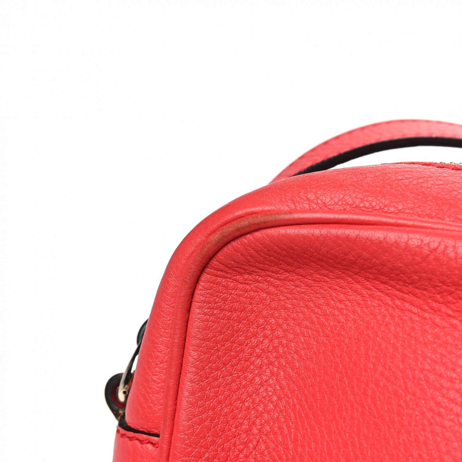 Gucci Pebbled Calfskin Small Soho Disco Bag Begonia Pink 11 of 11