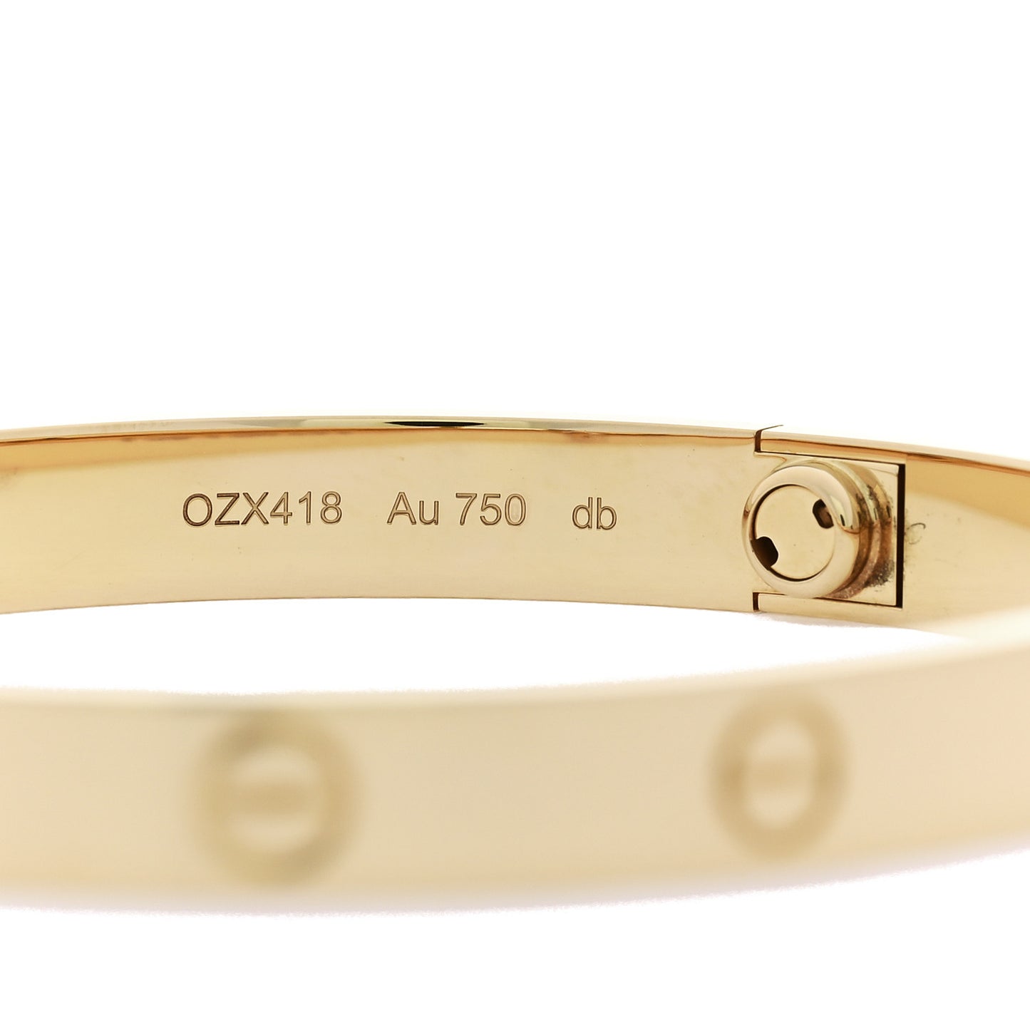 18K Yellow Gold LOVE Bracelet 18