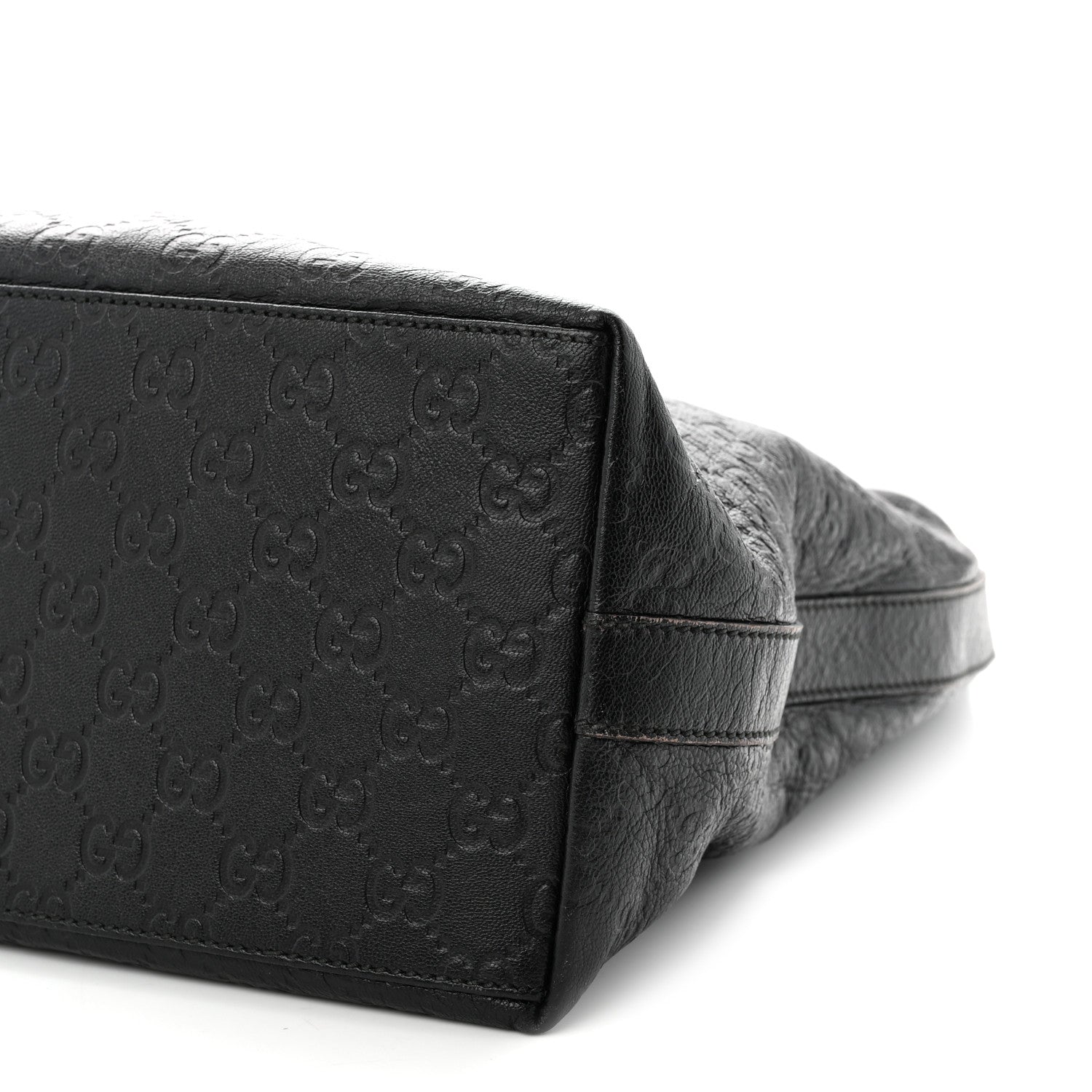 Gucci Guccissima Monogram Hobo Black 10 of 12