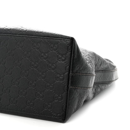 Gucci Guccissima Monogram Hobo Black 10 of 12