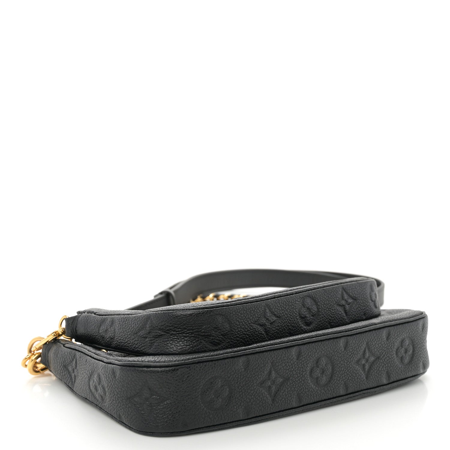 Louis Vuitton Empreinte Monogram Giant Multi Pochette Accessories Black 4 of 10