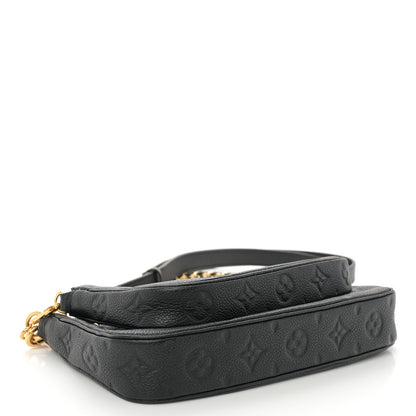 Louis Vuitton Empreinte Monogram Giant Multi Pochette Accessories Black 4 of 10