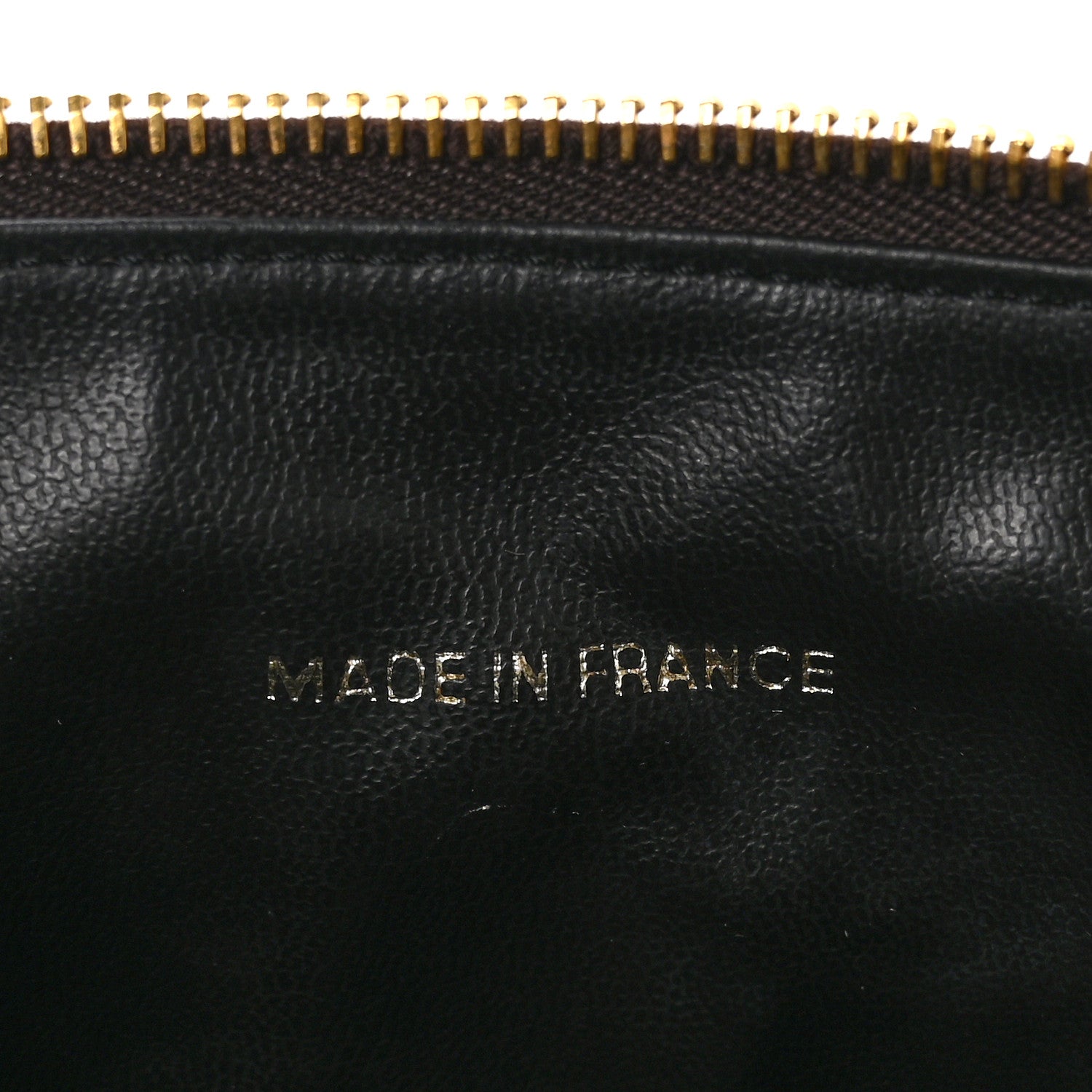 Chanel Caviar Vanity Cosmetic Case Brown 8 of 13