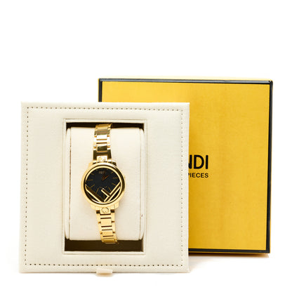Fendi Stainless Steel 28mm Run Away Quartz Watch Gold 5 of 5