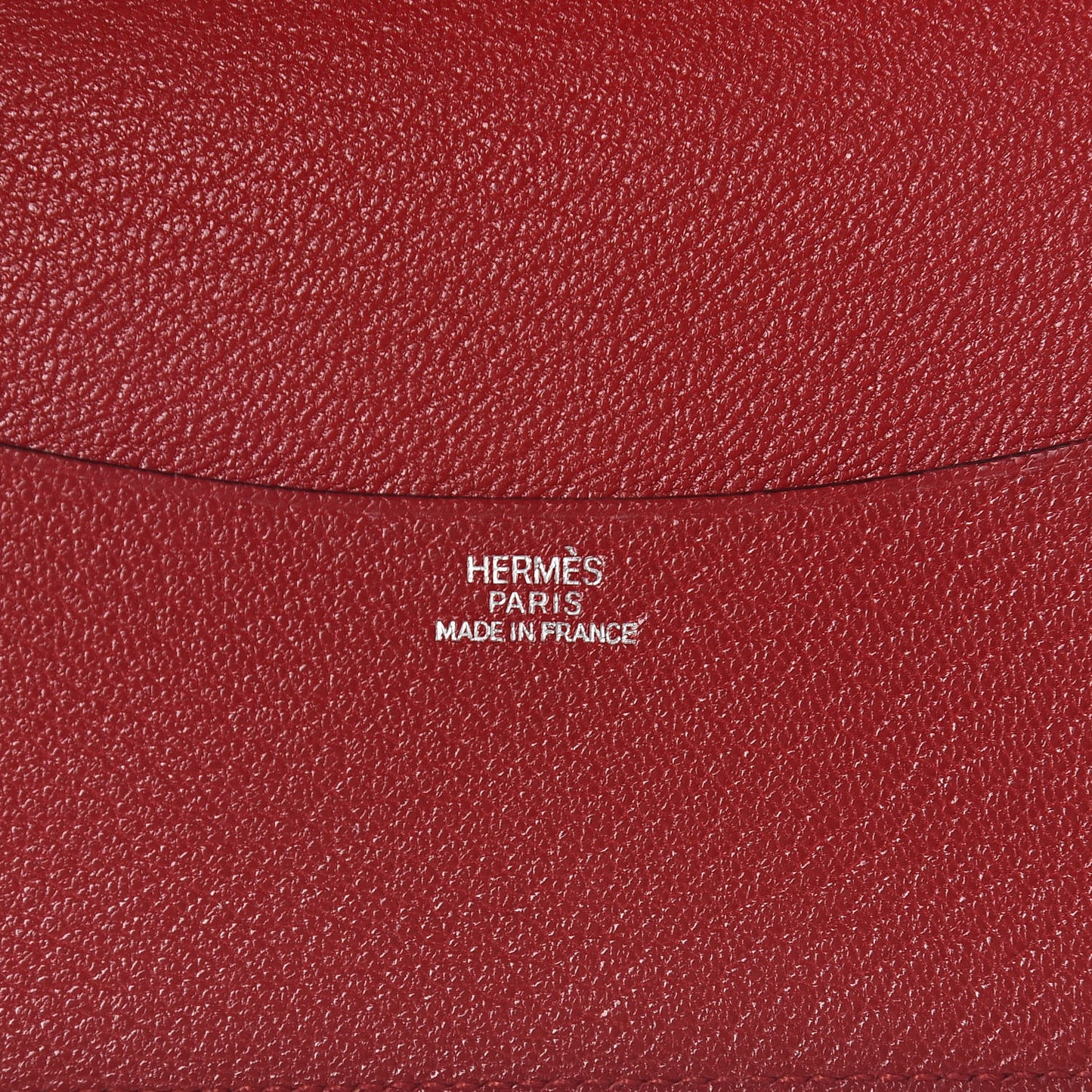 Chevre Mysore Bi-Color Grand Modele Agenda Cover Rouge H Rouge Casaque