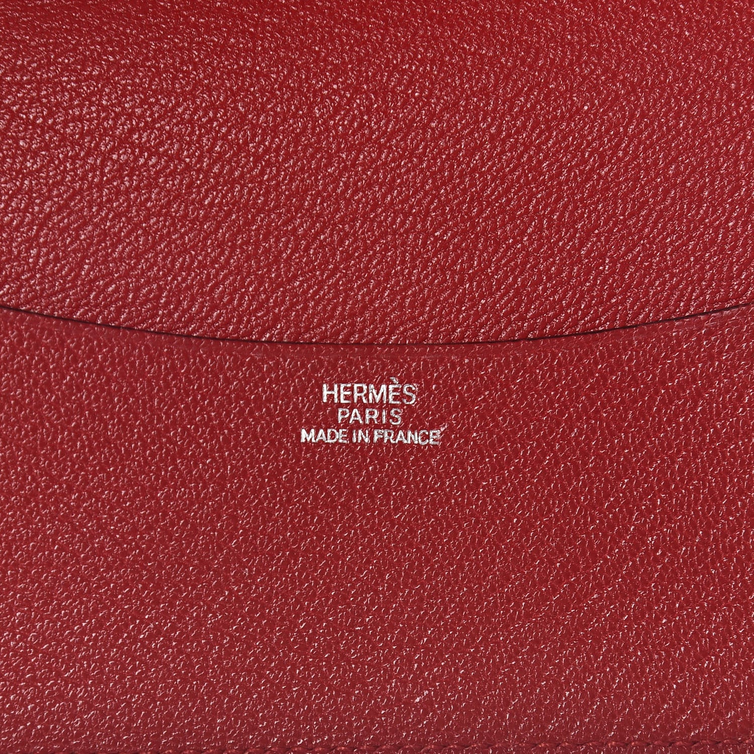 Hermes Chevre Mysore Bi-Color Grand Modele Agenda Cover Rouge H Rouge Casaque 6 of 8