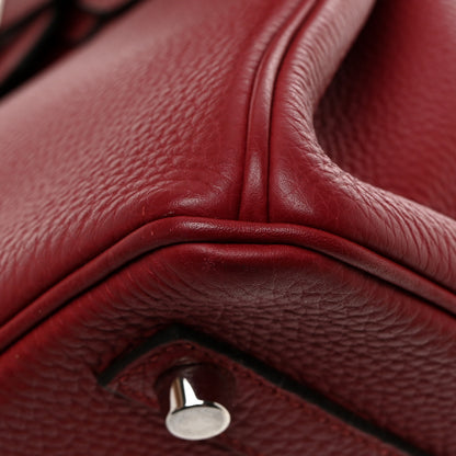 Hermes Togo Birkin 30 Rouge Grenat 13 of 15