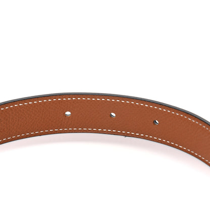 Hermes Swift Epsom 24mm Belt Strap 70 Black Gold 3 of 6