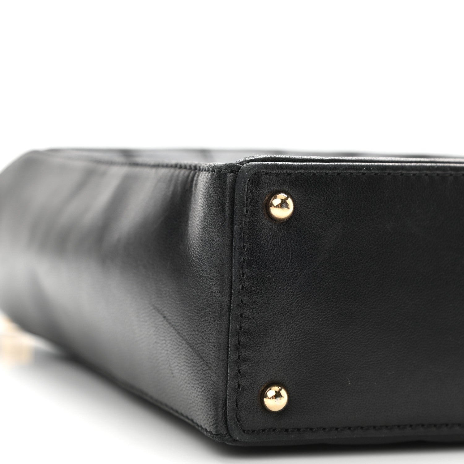 Chanel Lambskin Quilted Small Chocolate Bar Shoulder Bag Black 9 of 11