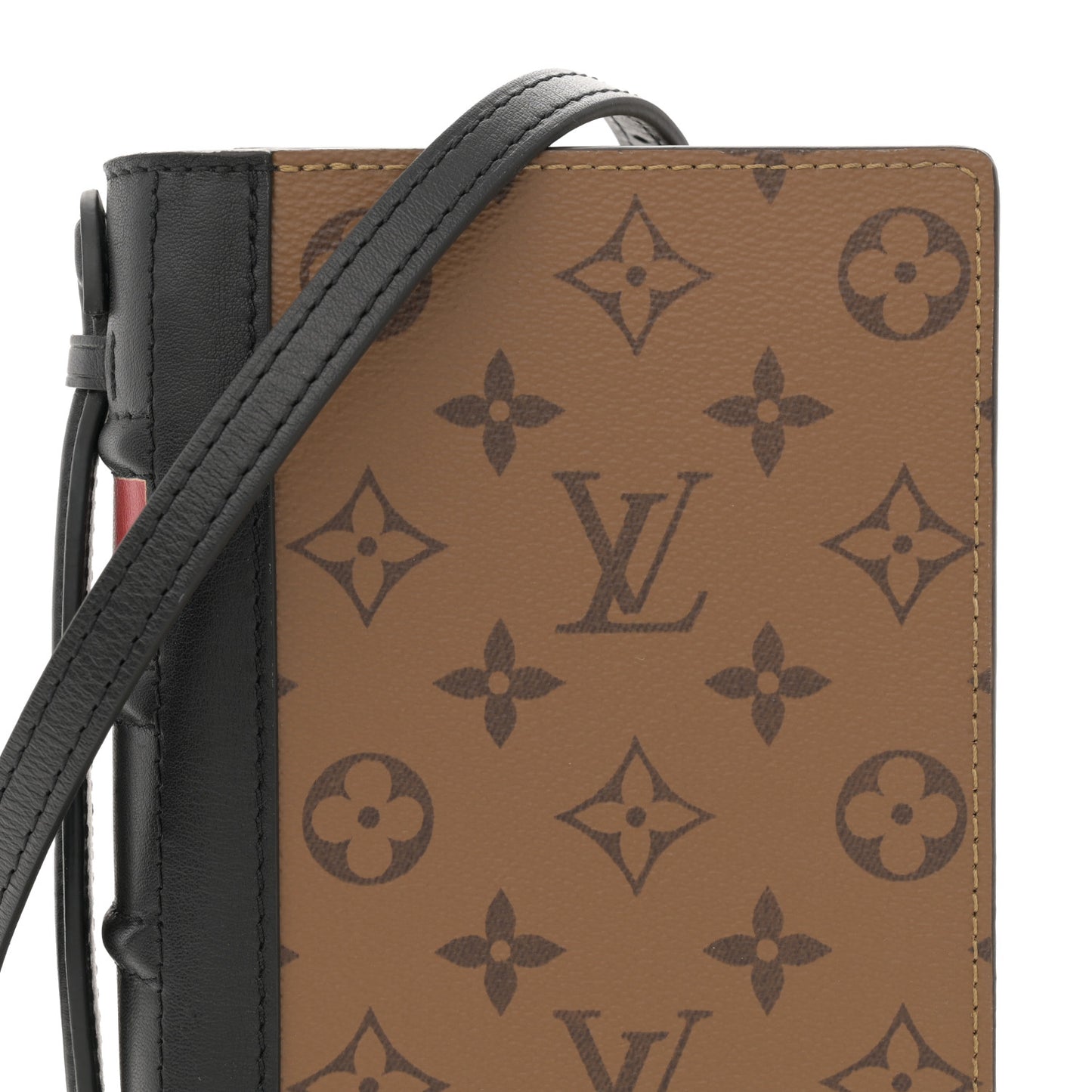 Reverse Monogram Book Chain Wallet