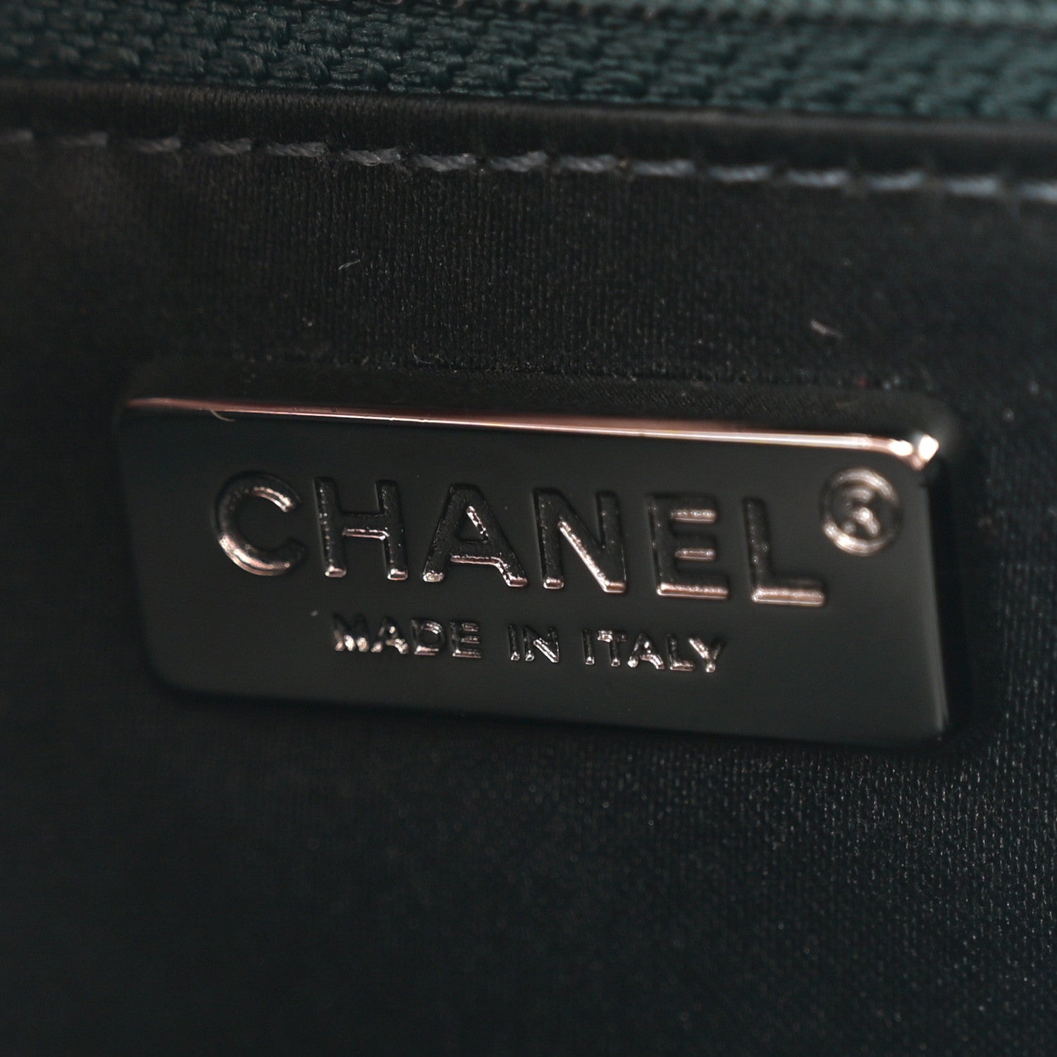Chanel Iridescent Calfskin Strass Small Flap Blue 6 of 11