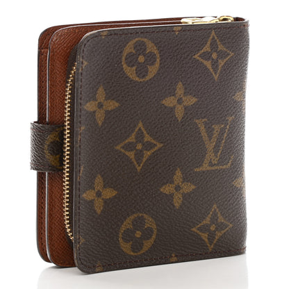 Louis Vuitton Monogram Compact Zippe Zipped Wallet 3 of 8