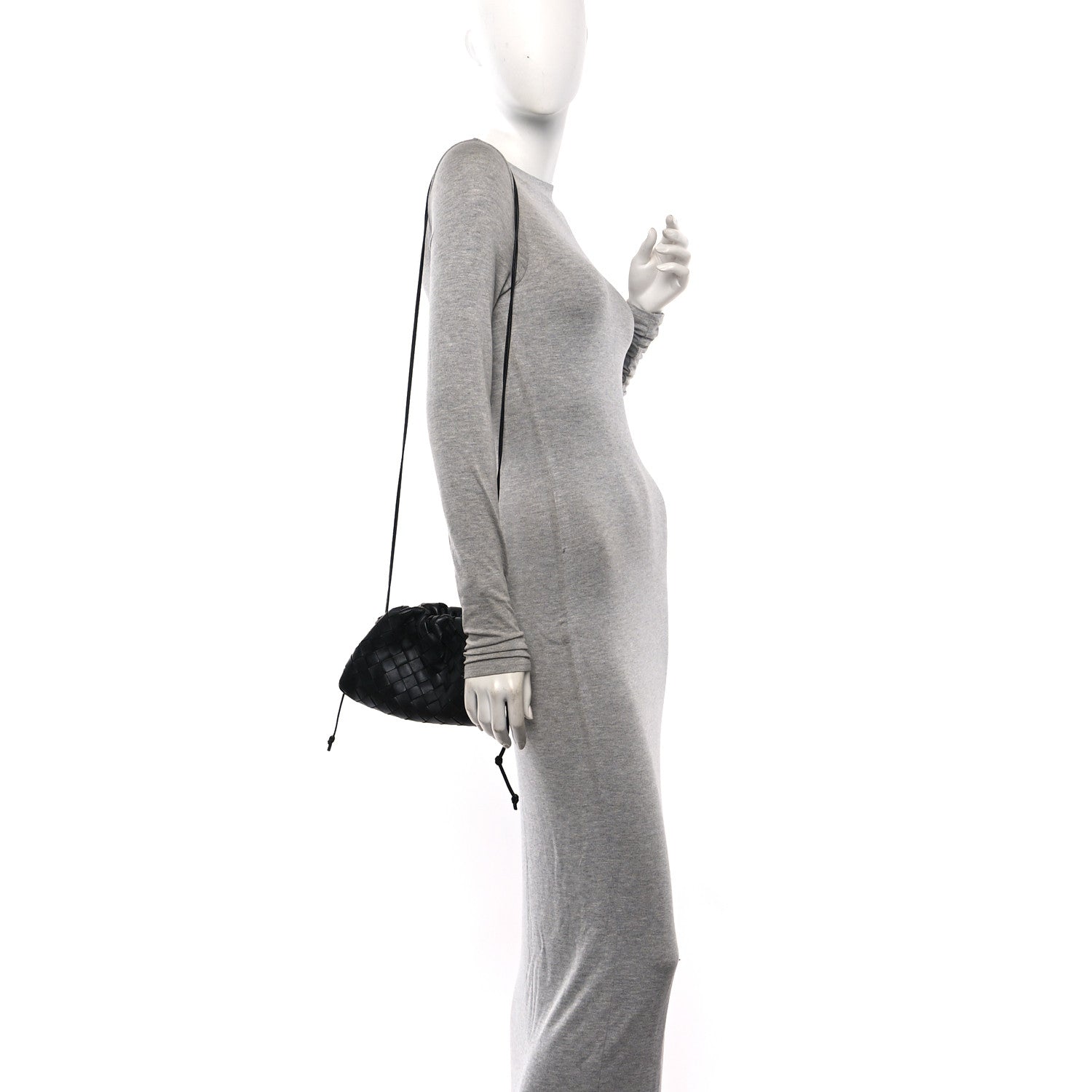 Bottega Veneta Nappa Intrecciato The Mini Pouch Black 2 of 11
