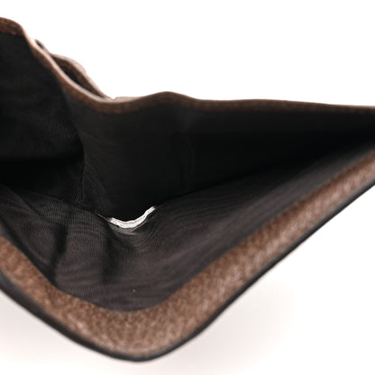 Gucci GG Supreme Monogram Web Ophidia French Flap Wallet Beige New Acero 5 of 11