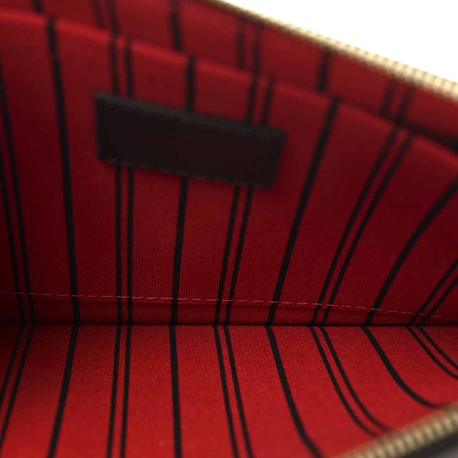 Louis Vuitton Damier Ebene Neverfull MM GM Pochette 5 of 6
