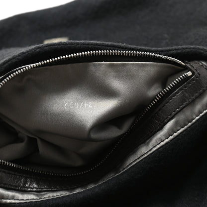 Fendi Wool Baguette Black 7 of 11