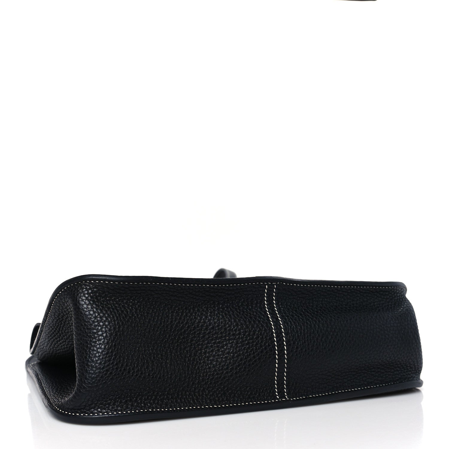 Hermes Taurillon Clemence Halzan 31 GM Black 5 of 10
