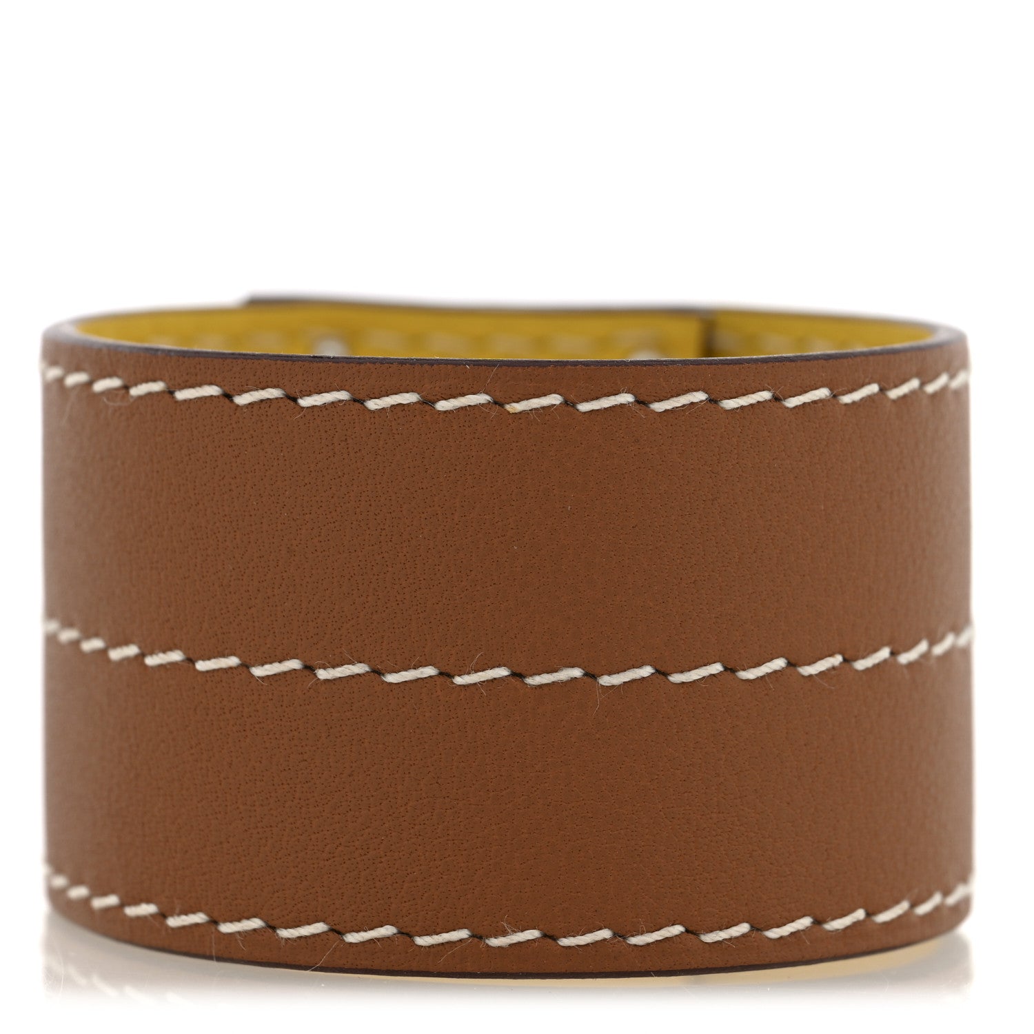 Hermes Swift Kelly Dog Bracelet T2 Gold Jaune Ambre 3 of 5