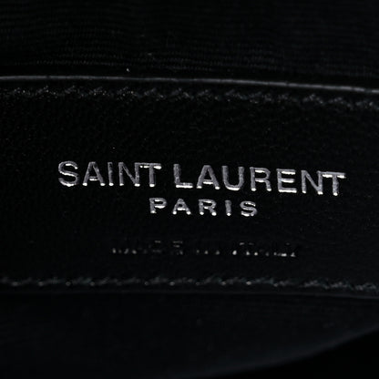 Saint Laurent Calfskin Y Quilted Monogram Toy Loulou Crossbody Bag Light Natural 6 of 11